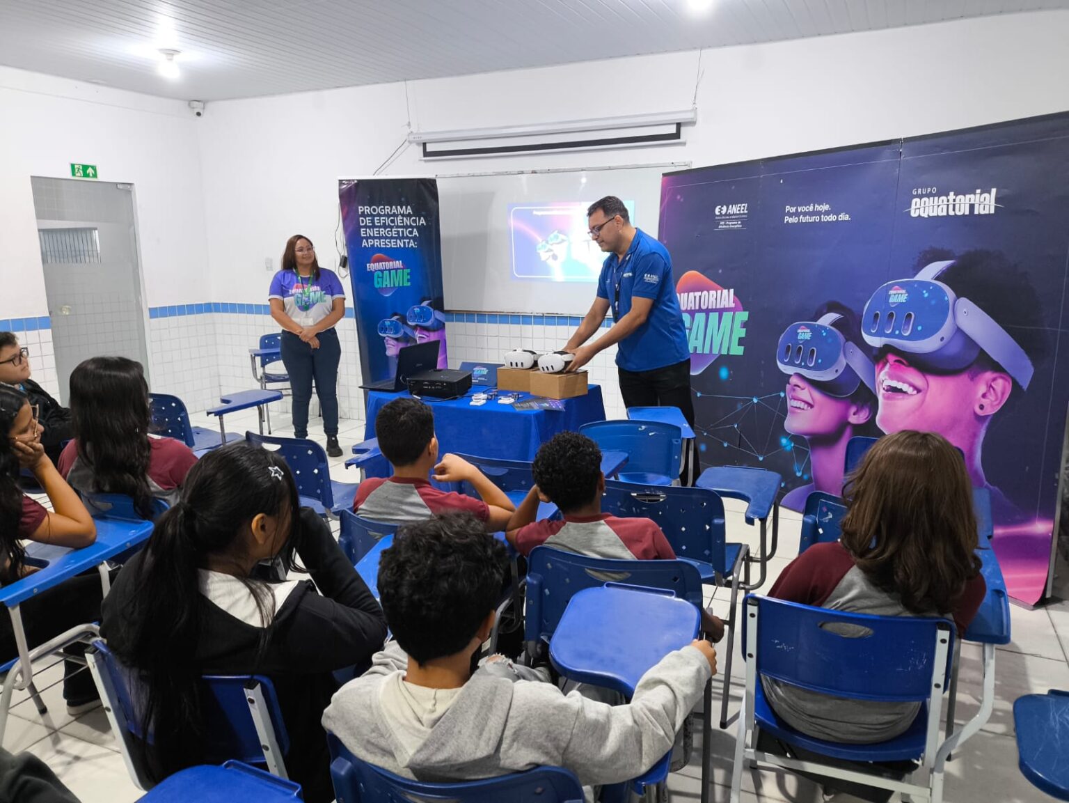Equatorial Inova na Educação com Realidade Virtual: Desafio Game Chega às Escolas Públicas