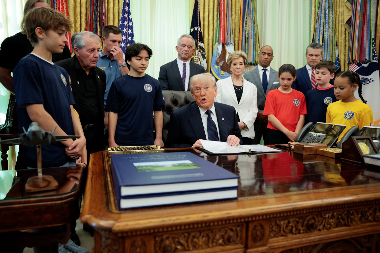 Trump Reativa Premiação de Aptidão Física para Crianças nos EUA Trump Reativa Premiação de Aptidão Física para Crianças nos EUA