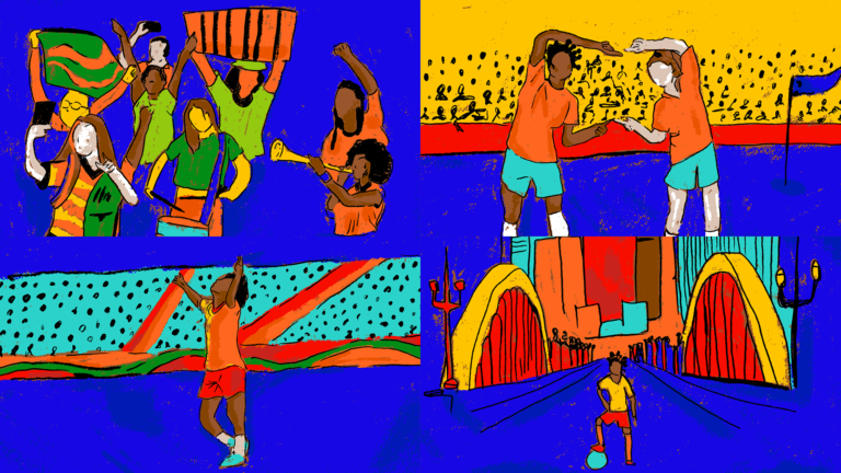 Artista Mineira Retrata Sonhos do Futebol de Várzea em BH para a Copa Feminina de 2027
