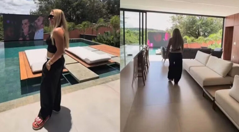 Iran Ângelo Revela Detalhes da Nova Mansão em Belo Horizonte com Piscina e Telão