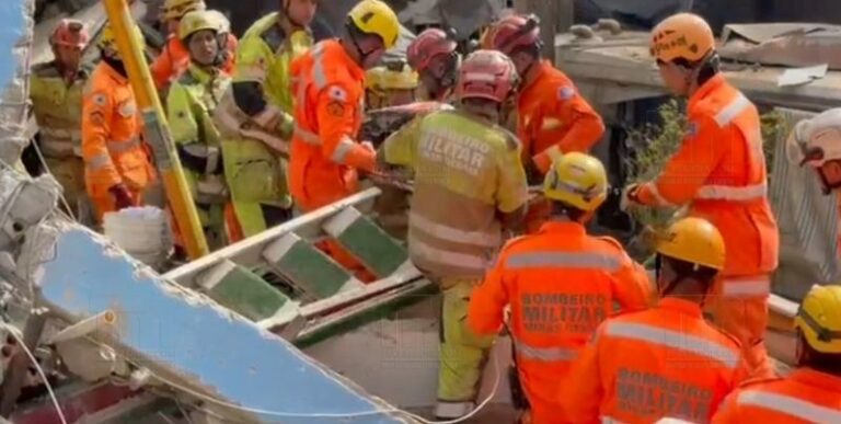 Bombeiros Localizam Última Vítima de Desabamento em Lar de Idosos em Belo Horizonte Bombeiros Localizam Última Vítima de Desabamento em Lar de Idosos em Belo Horizonte