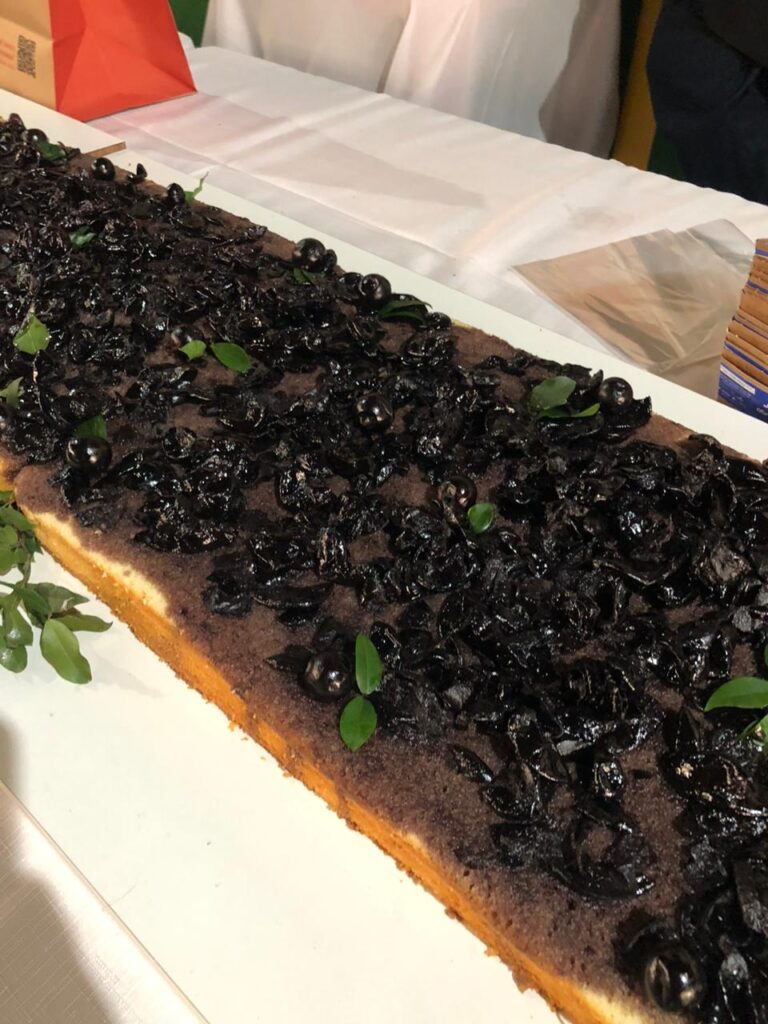 Minas Gerais Celebra com o Maior Bolo de Jabuticaba do Mundo: 61 Metros de Sabor