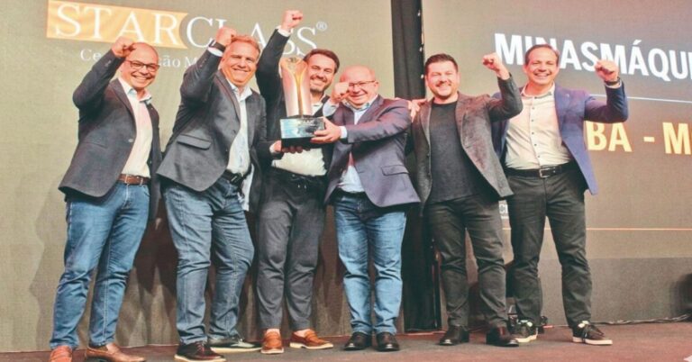 Minasmáquinas é Reconhecida como a Melhor Concessionária Mercedes-Benz do Brasil