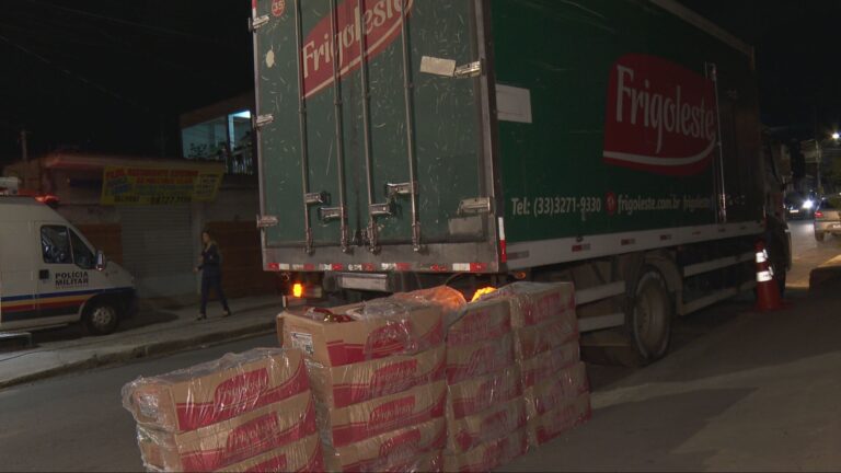 Carga de Carne Roubada é Recuperada pela Polícia em Belo Horizonte