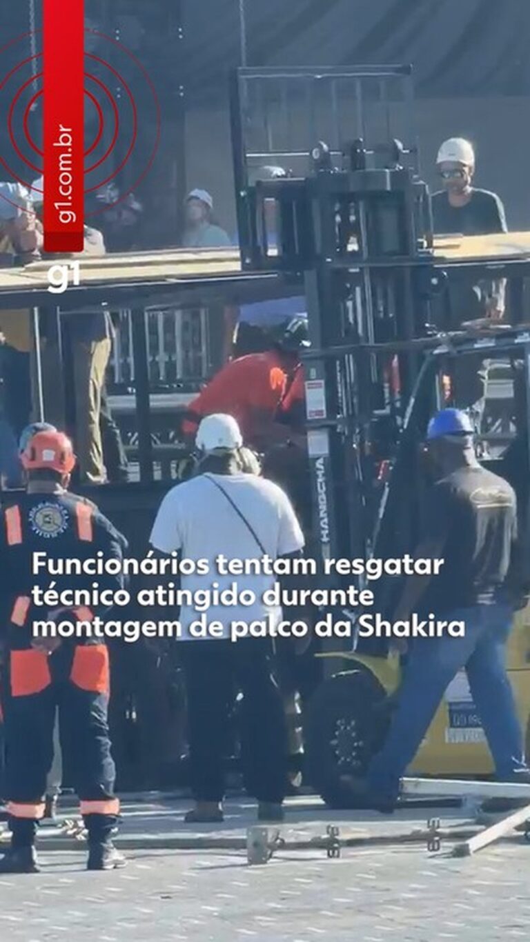 Empresa Envolvida em Acidente Fatal Durante Show da Shakira Estava Irregular, Afirma Crea