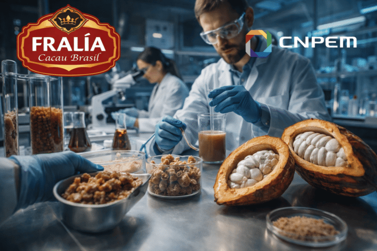 Fralía e CNPEM: Inovação na Indústria do Cacau para Combater Desperdícios e Nutrição