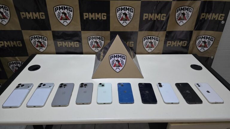 PM Detém Dupla em MG e Recupera 10 iPhones Furtados em Show no ES
