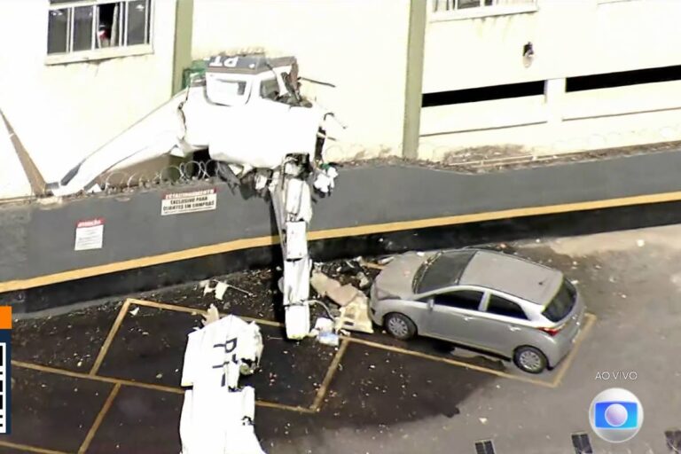 Avião de Pequeno Porte Colide com Prédio em Belo Horizonte: Quatro Pessoas Feridas