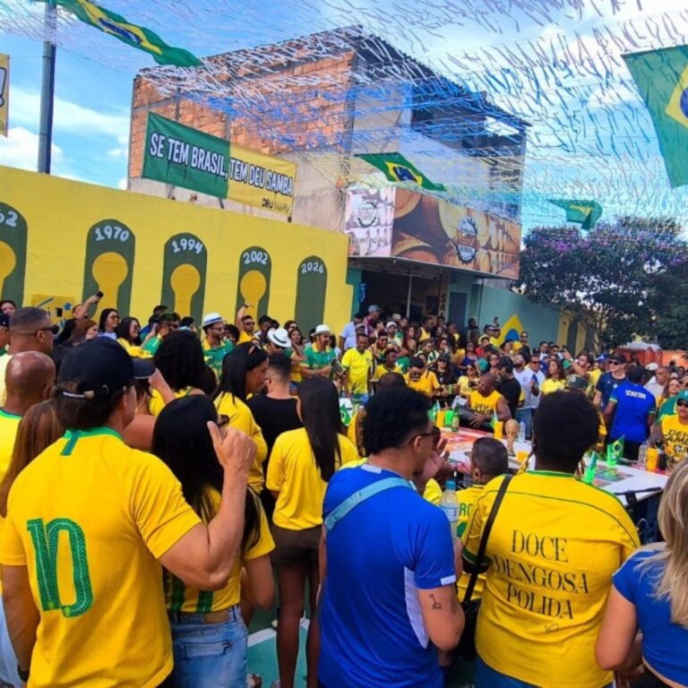 Banda Deu Samba Transforma Santa Luzia em Celebração do Futebol Brasileiro Banda Deu Samba Transforma Santa Luzia em Celebração do Futebol Brasileiro
