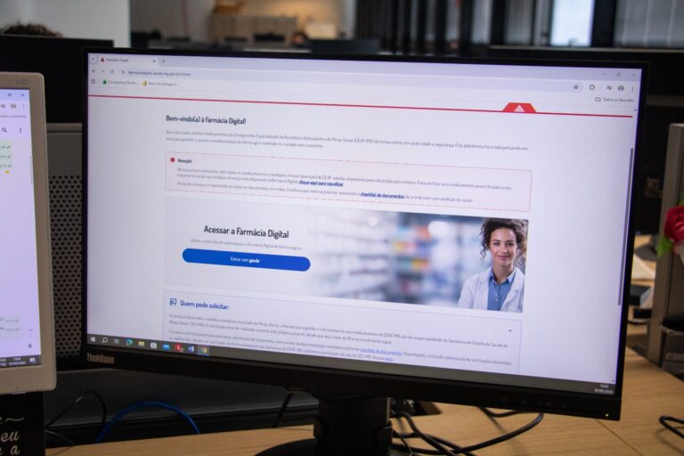 Governo de Minas Inova com Farmácia Digital para Pedido de Medicamentos Especializados