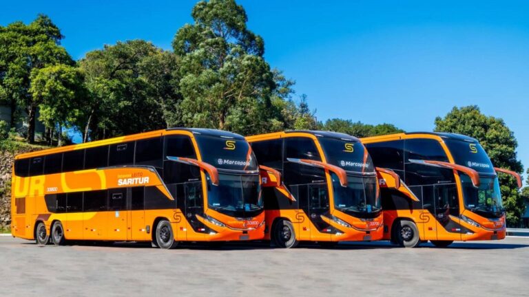 Viação Saritur Adquire Primeiros Ônibus Marcopolo Geração 8 em Belo Horizonte