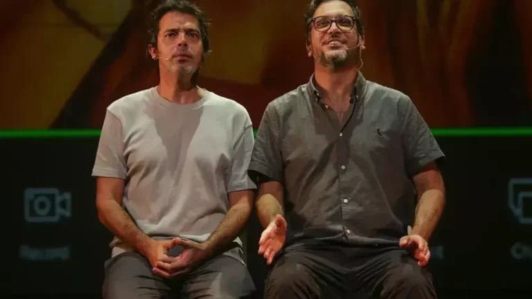 Bruno Mazzeo e Lucio Mauro Filho trazem a comédia "Gostava Mais dos Pais" a Belo Horizonte