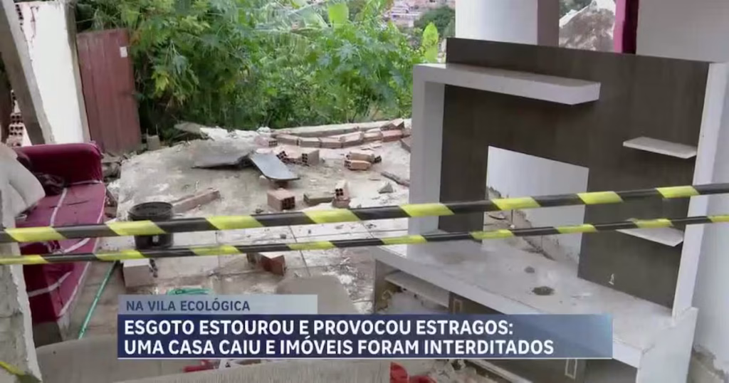 Desabamentos na Vila Ecológica: Moradores em Belo Horizonte Pedem Socorro Desabamentos na Vila Ecológica: Moradores em Belo Horizonte Pedem Socorro