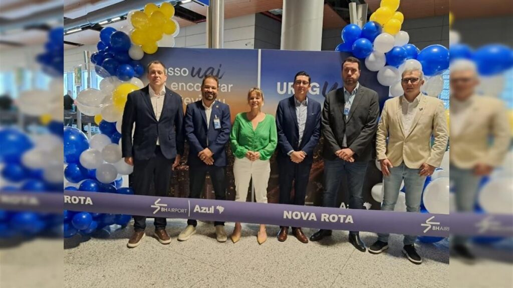 Azul Lança Nova Rota Internacional: Minas Gerais a Montevidéu em Voo Inaugural