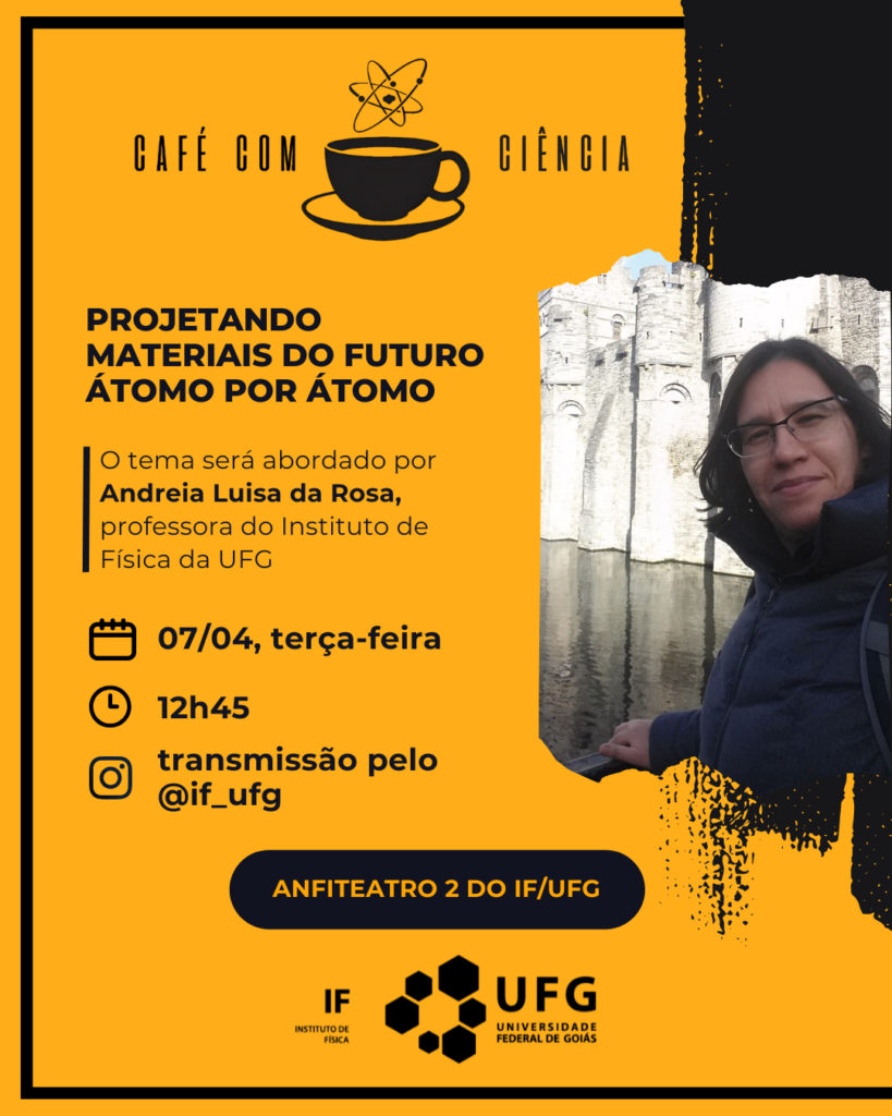 Café com Ciência: O Futuro dos Materiais é Decifrado Átomo por Átomo