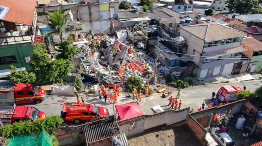 Criança de 2 Anos Sobrevive a Desabamento de Prédio no Jardim Vitória