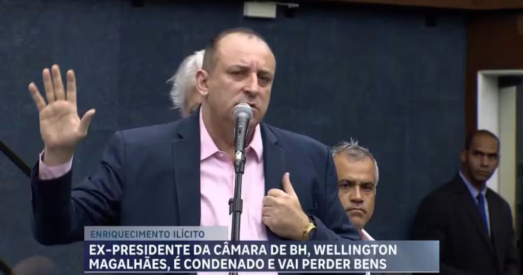 Ex-presidente da Câmara de Belo Horizonte, Wellington Magalhães, é condenado por enriquecimento ilíc