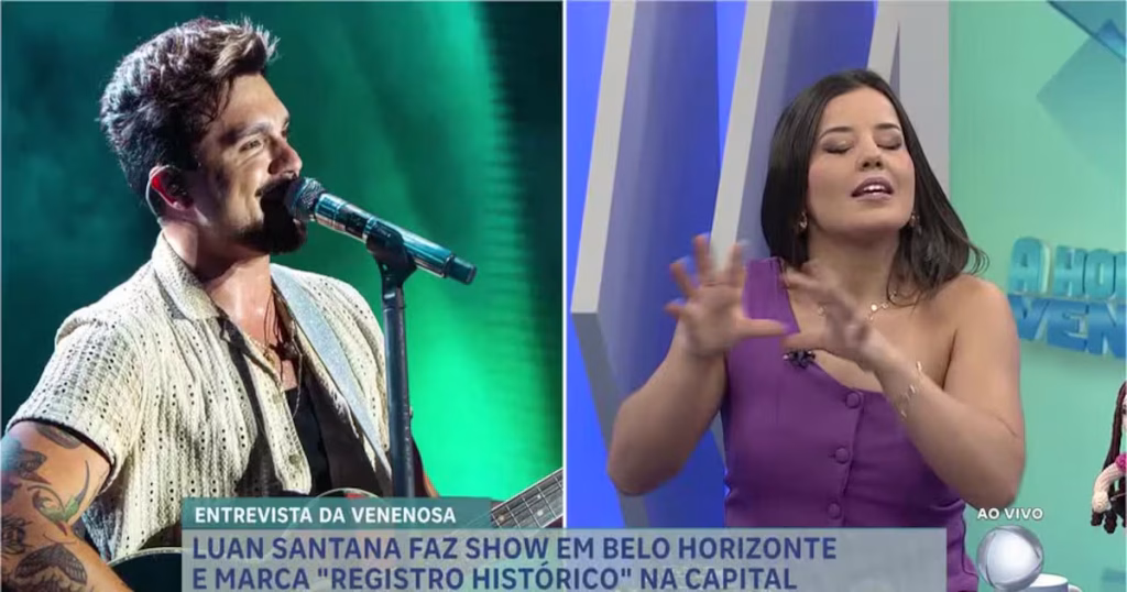 Luan Santana Encanta Belo Horizonte com Carinho e Música em Show Inesquecível