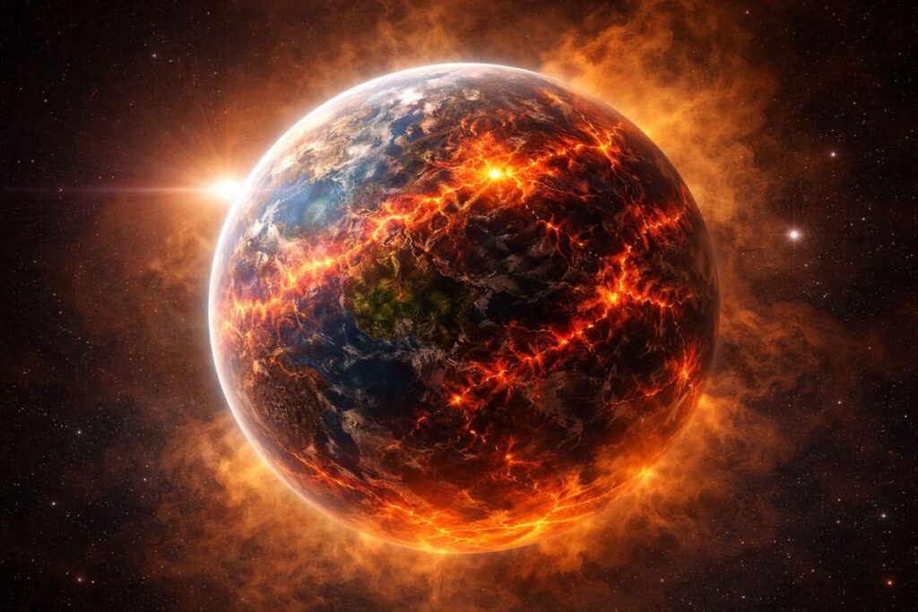 Planeta 'Derretido' com Oceano de Magma a 35 Anos-Luz da Terra Revela Novas Possibilidades