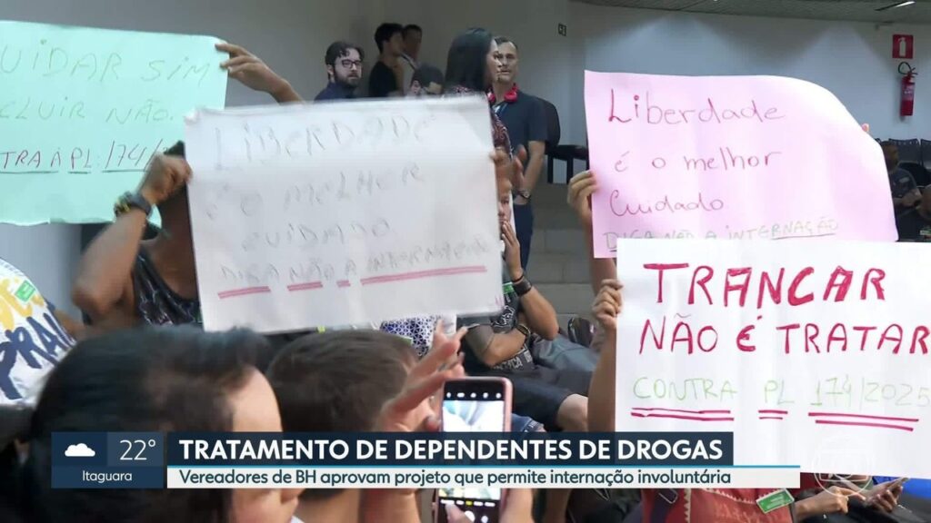 Projeto de Lei em BH Autoriza Internação Involuntária de Dependentes Químicos
