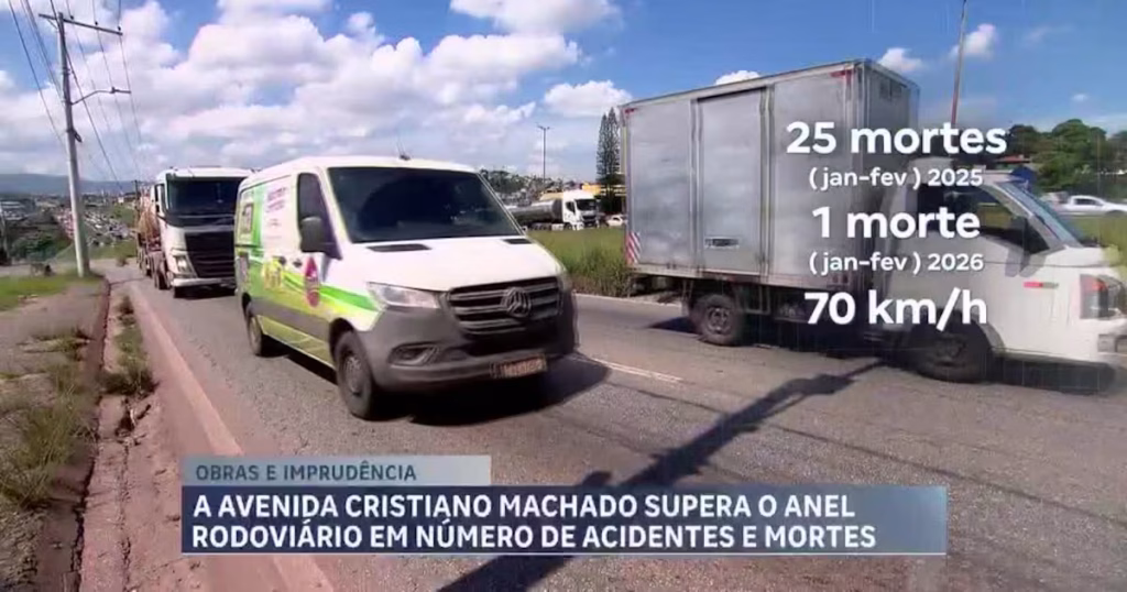 Avenida Cristiano Machado: O Epicentro de Acidentes em Belo Horizonte