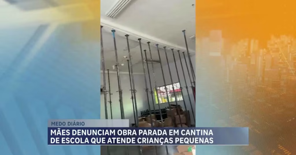 Infiltrações e Descaso na Escola Municipal de Belo Horizonte Geram Revolta entre Pais e Alunos