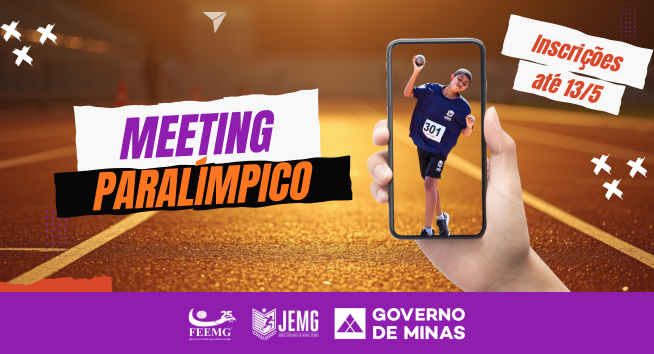Inscrições Abertas para o Meeting Paralímpico/2026: Participe! Inscrições Abertas para o Meeting Paralímpico/2026: Participe!