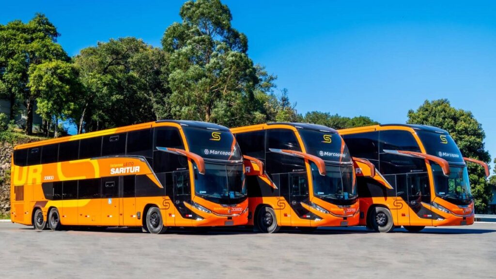Viação Saritur Revoluciona Frota com Aquisição de Ônibus Marcopolo Geração 8 Viação Saritur Revoluciona Frota com Aquisição de Ônibus Marcopolo Geração 8