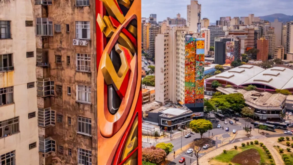 Ailton Krenak assina mural monumental no centro de Belo Horizonte pelo CURA 2026