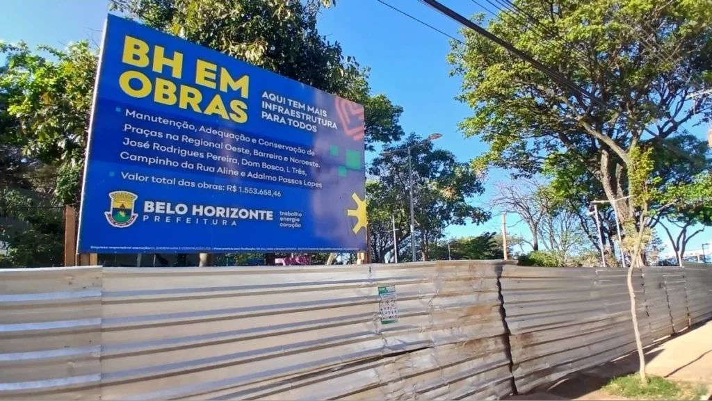 Reformas Inacabadas e Abandono Impactam Praças de Belo Horizonte Reformas Inacabadas e Abandono Impactam Praças de Belo Horizonte