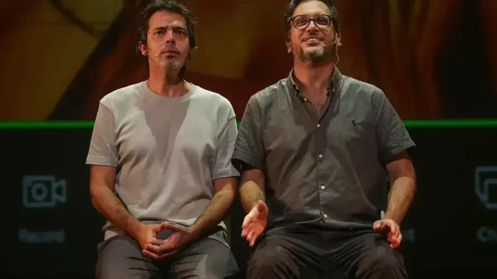 Bruno Mazzeo e Lucio Mauro Filho trazem a comédia "Gostava Mais dos Pais" a Belo Horizonte