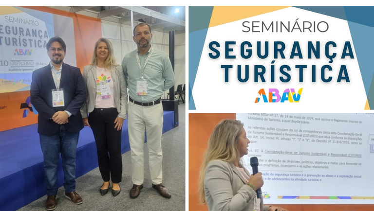 Ministério do Turismo Lança Programa de Segurança Turística na ABAV Expo 2025 Imagem do artigo