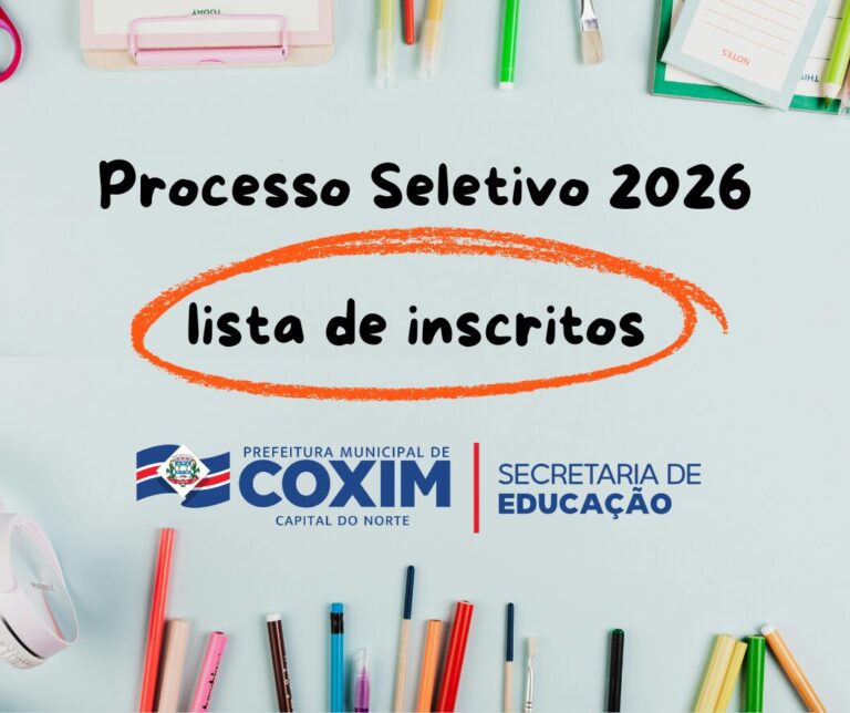 Coxim: Lista de Inscritos no Processo Seletivo Simplificado 2025 é Divulgada