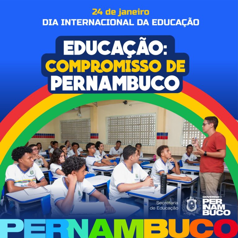 Dia Internacional da Educação: Pernambuco em Destaque na Luta por Igualdade Educacional