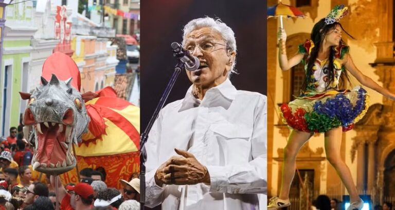 Pré-Carnaval no Recife e Olinda: Caetano Veloso e Marina Sena agitam a Sala da Justiça e outras atrações Pré-Carnaval no Recife e Olinda: Caetano Veloso e Marina Sena agitam a Sala da Justiça e outras atra