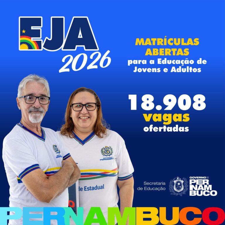 SEE Abre 18.908 Vagas na Educação de Jovens e Adultos em Pernambuco SEE Abre 18.908 Vagas na Educação de Jovens e Adultos em Pernambuco