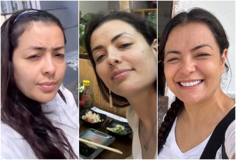 Li Martins Abandona a Maquiagem em Busca de Bem-Estar e Saúde