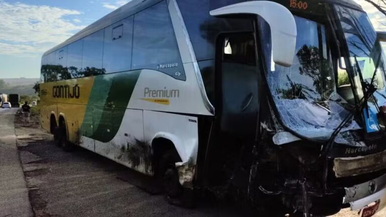 Motorista Fica Ferido em Acidente na BR-365/MG ao Invadir Contramão