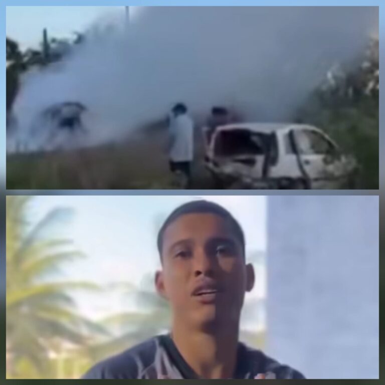 Thiaguinho, atacante do ABC, se envolve em acidente de carro durante Carnaval Thiaguinho, atacante do ABC, se envolve em acidente de carro durante Carnaval