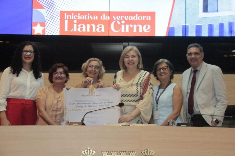 Câmara do Recife Homenageia CISAM com Medalha de Mérito José Mariano Câmara do Recife Homenageia CISAM com Medalha de Mérito José Mariano