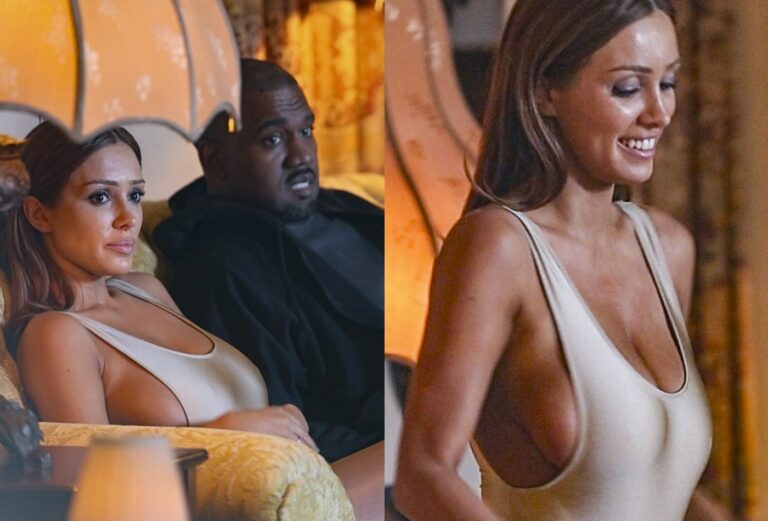 Bianca Censori Reinterpreta a Moda dos Anos 80 em Noite com Kanye West Bianca Censori Reinterpreta a Moda dos Anos 80 em Noite com Kanye West