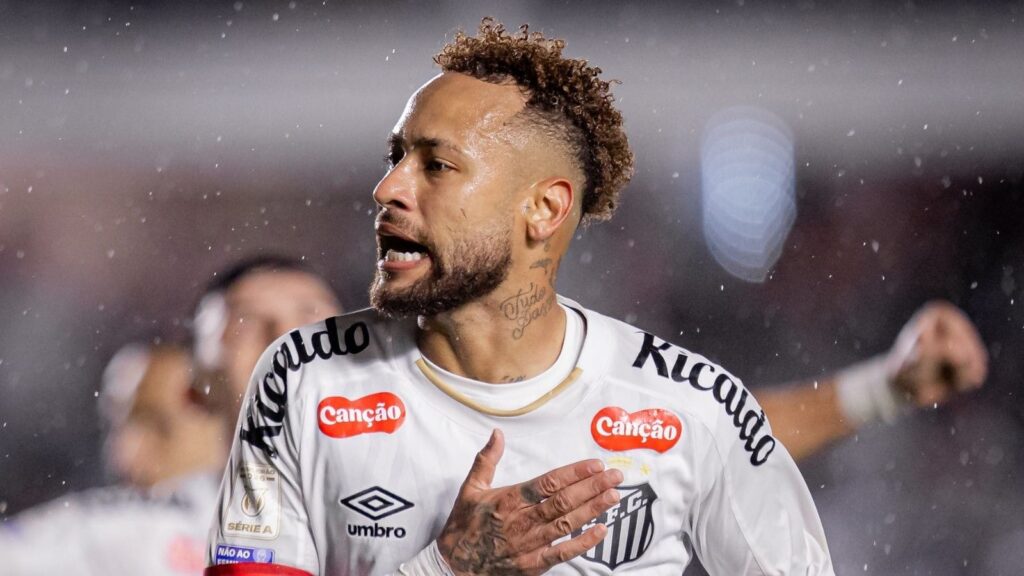 Neymar Almeja Classificação do Santos para Impressionar Ancelotti