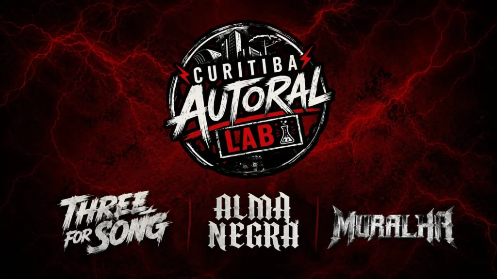 Rock autoral de Curitiba agita o Clay Highway com Three For Song, Alma Negra e Muralha