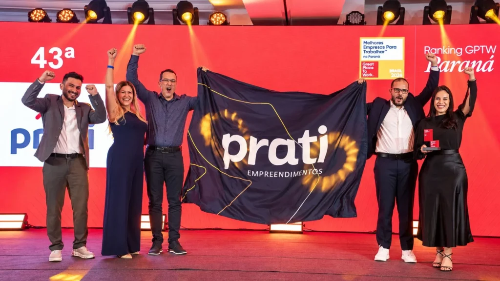 Prati Empreendimentos lidera como a melhor construtora para trabalhar no Paraná