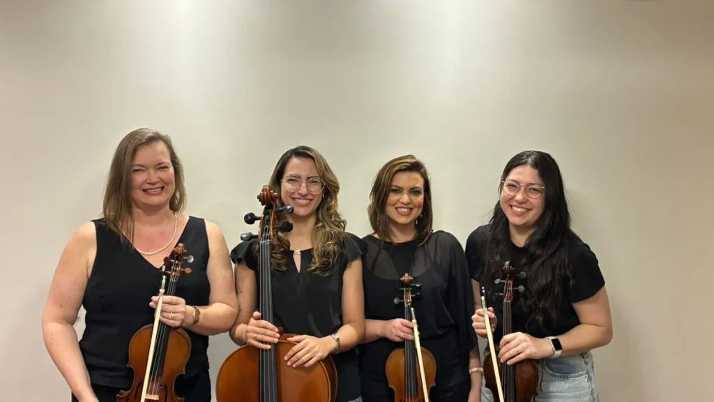 Quarteto Alma Apresenta Versões de Hits Pop no Teatro Enio Carvalho
