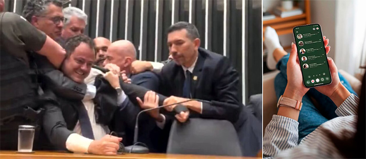 Estudo Revela Que Brasileiros Falam Menos de Política no WhatsApp Estudo Revela Que Brasileiros Falam Menos de Política no WhatsApp