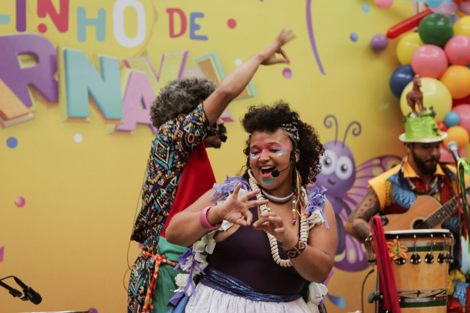 Viva a Alegria do Carnaval: Show “Bailé com Kré” do Grupo Baquetá