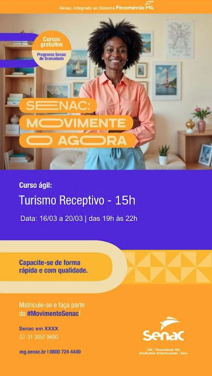 Curso Gratuito de Turismo Receptivo em Poços de Caldas: Inscrições Abertas! Curso Gratuito de Turismo Receptivo em Poços de Caldas: Inscrições Abertas!