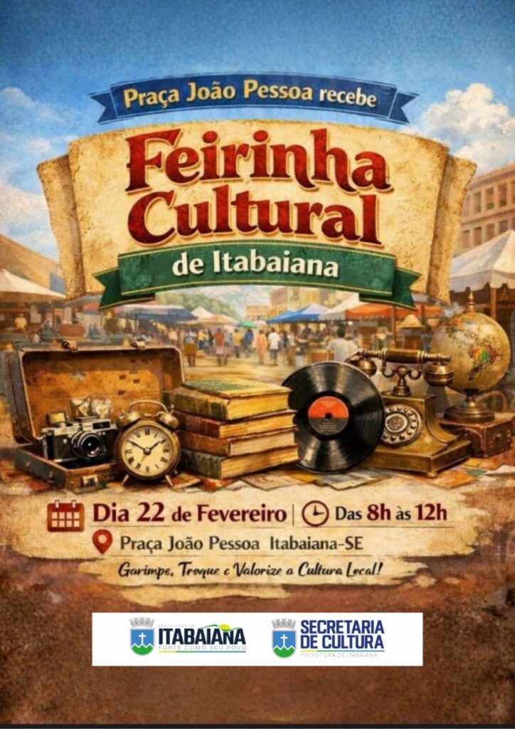 Feirinha Cultural em Itabaiana: Um Encontro de Tradição e Arte no Domingo, 22 Feirinha Cultural em Itabaiana: Um Encontro de Tradição e Arte no Domingo, 22