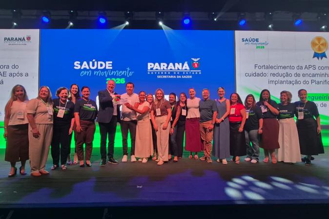 Saúde Premia Iniciativas Inovadoras no Atendimento à População no Paraná Saúde Premia Iniciativas Inovadoras no Atendimento à População no Paraná